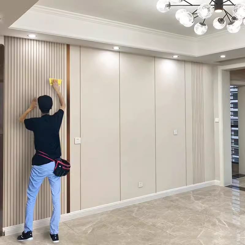 木格栅金属条墙纸轻奢电视背景墙壁纸客厅卧室床头沙发影视墙壁布,家装主材,定制壁画,淘宝优惠券,粉丝福利购,淘宝优惠卷