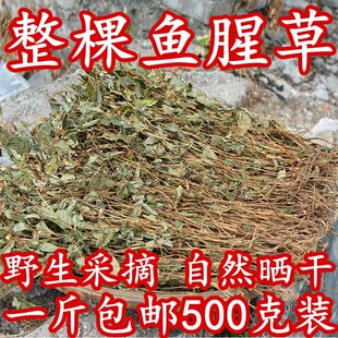 中药材鱼腥草500g克 新货鱼腥草正品鱼腥草叶中草药臭腥草折耳草