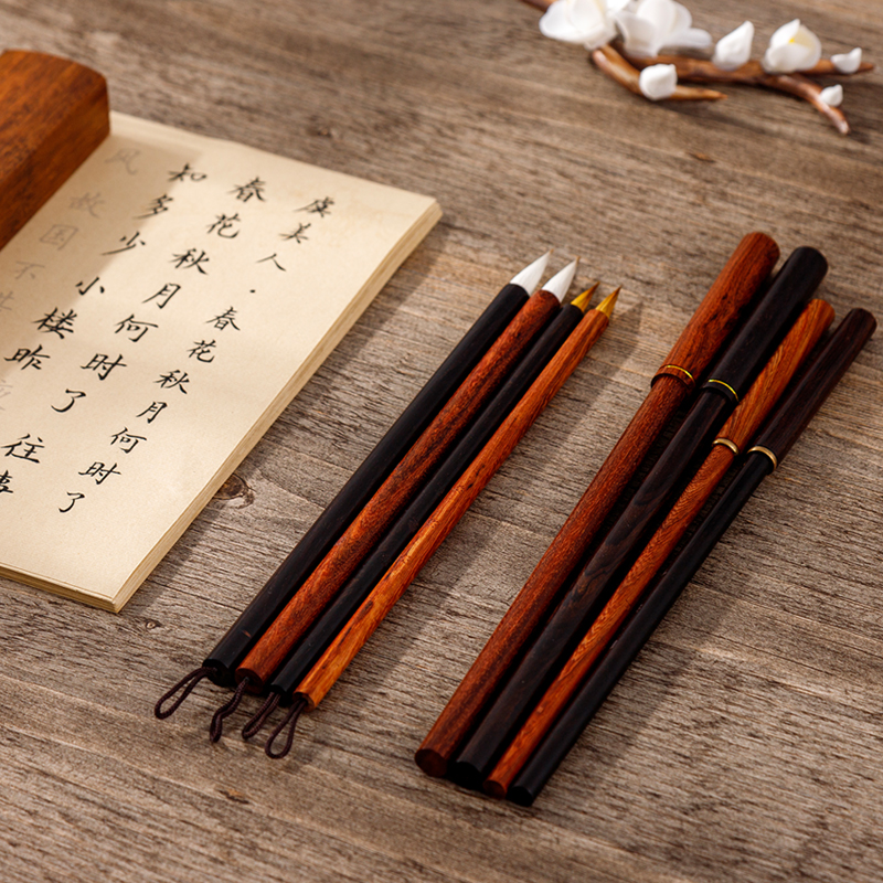 高颜值小楷小字狼毫毛笔