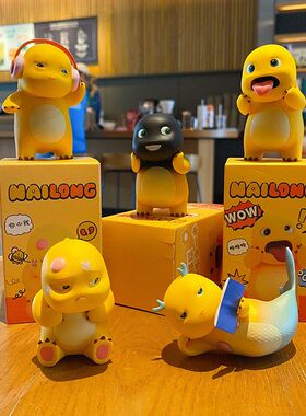 可爱公仔面办公桌系列日常摆烂