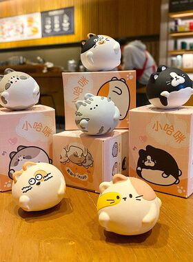 公仔原创内饰摆饰装饰品猫咪小