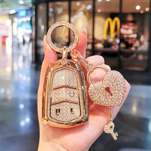 适用凯迪拉克钥匙套CT6CT4CT5卡迪XT4XT5锐歌XT6车GT4壳XTS扣ATSL