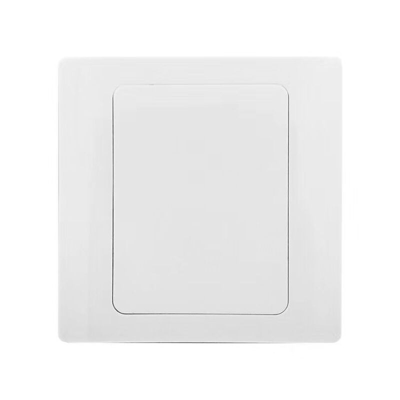 P板面板开关f面板墙壁白面板型VC86盲全白空白面板86面板 50个i.