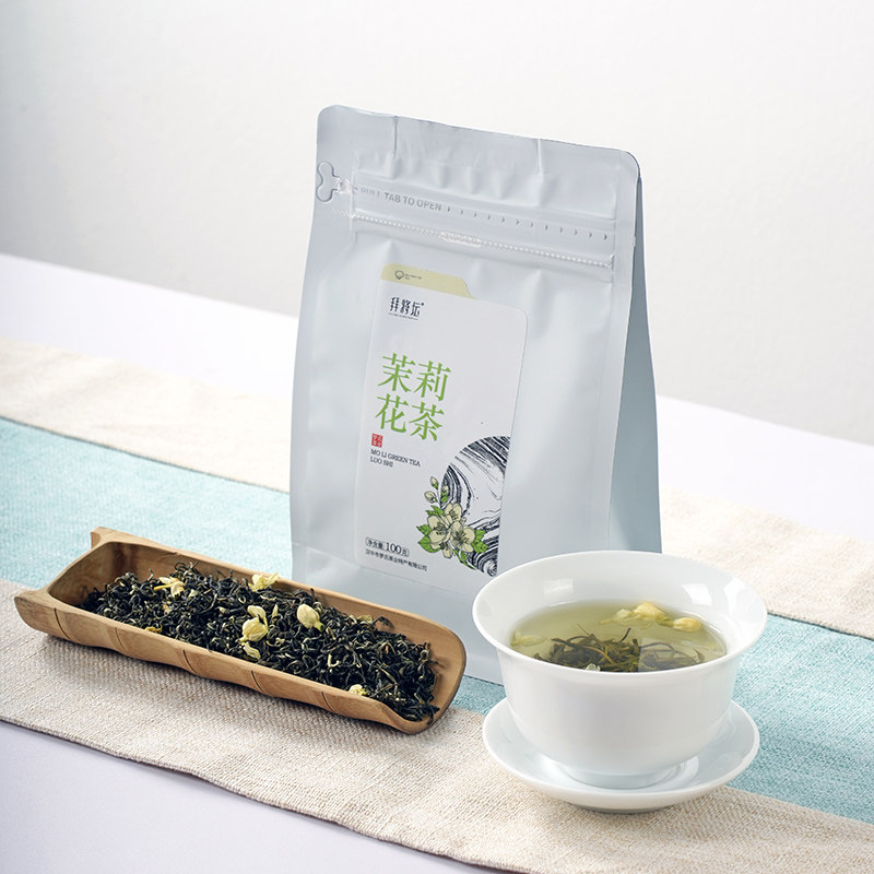 罗氏茶业特产拜将坛汉中绿茶茉莉花茶浓香型袋装白兰花组合绿茶叶,茶,茉莉花茶,淘宝优惠券,粉丝福利购,淘宝优惠卷