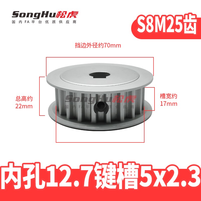 EBL01-S8M150-25-A-N-d12至40孔EBL01-S8M150-25-A-N-d26同步轮