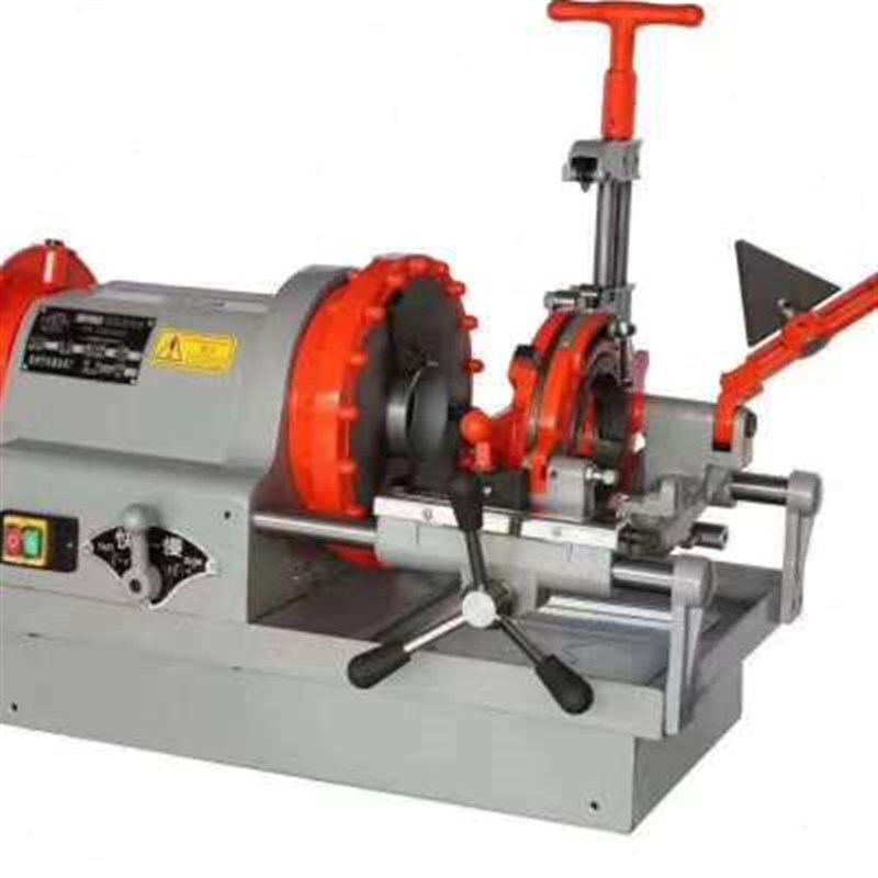 新款110V电动套丝机 2寸-4寸电动水管钢管外螺纹套丝机 电动攻丝