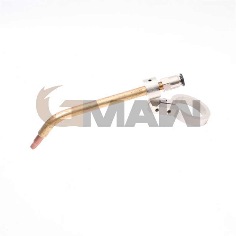 WP-27氩弧焊枪头送丝支架500A水冷氩弧焊直柄自动焊用送丝机夹具