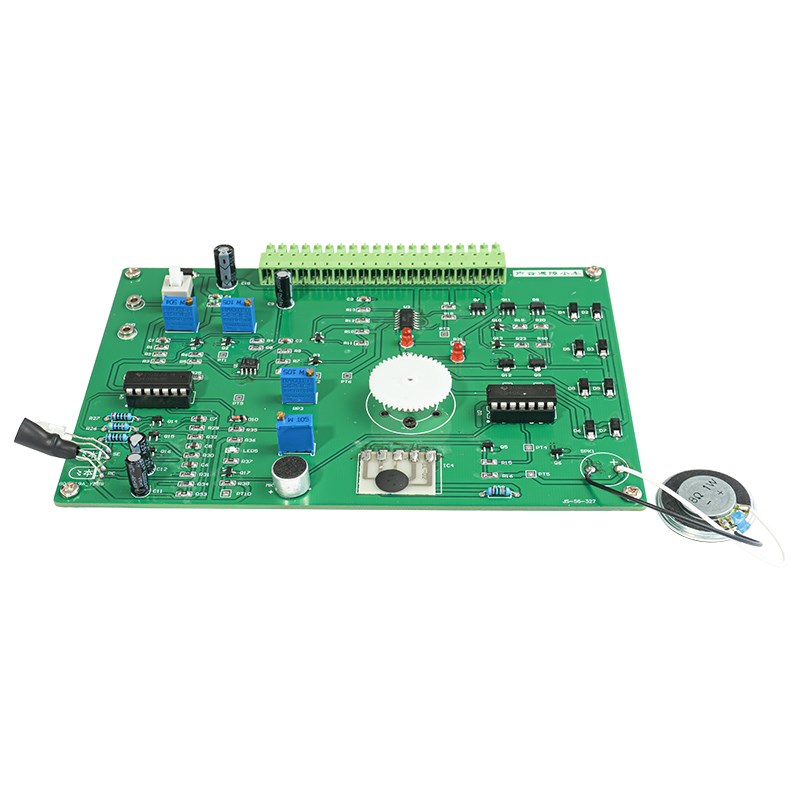 声控避障小车电路竞赛套件LabVIEW编程装调应用焊接练习JS-56-327