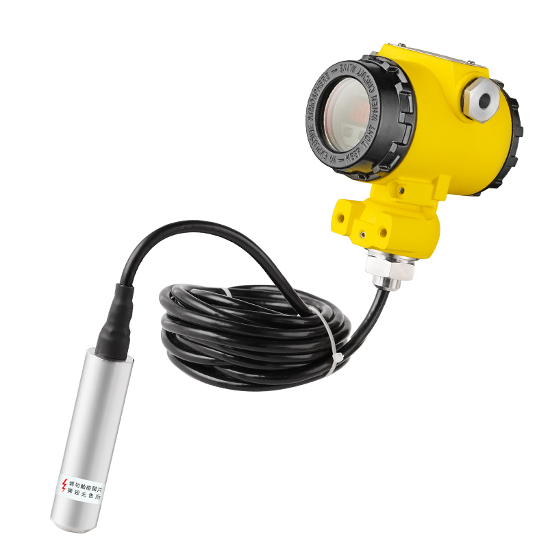 一体化不锈钢投入式液位变送器传感器4-20ma水位探头液位计开关