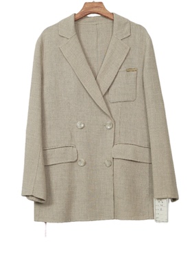 【CMM】A5精选女装秋冬新款高端轻奢定制韩版女灰色西服-1321