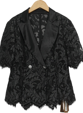 慕天姿精选品牌女装高端时尚气质百搭黑色上衣慕天姿A2-18207