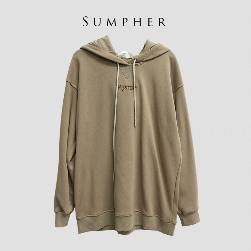 【广州杰哥Jack】Sumpher卓家专柜时尚高端气质茶色卫衣-4736