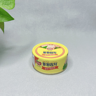 临期清仓 韩国进口金枪鱼罐头原味100g即食沙拉下饭拌饭凉拌家用