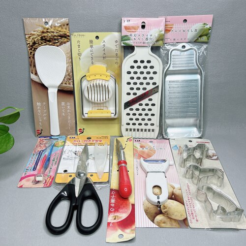 特价 刮皮器擦丝器切蛋器饭勺剥橙器蛋糕模具厨房日常用品