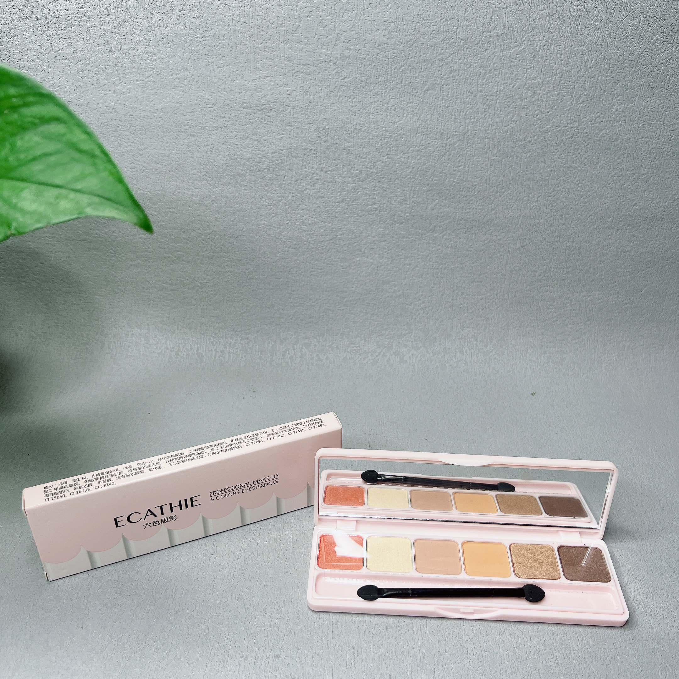 平价好货 六色眼影盘日常淡妆修饰眼妆学生新手彩妆盘,彩妆/香水/美妆工具,眼影,淘宝优惠券,粉丝福利购,淘宝优惠卷