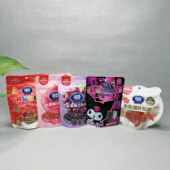 特价 4D金鱼爆汁软糖软糖混合口味60g网红休闲儿童零食糖果 捡漏