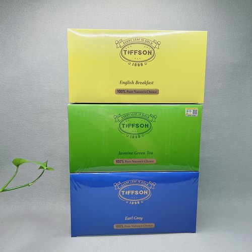特价 英式早餐茶有机茉莉花茶伯爵红茶包200g（100包）花茶袋泡茶