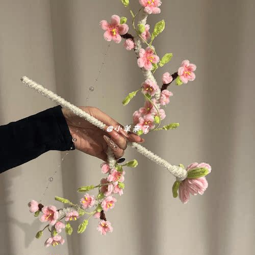 好朋友给我做个花弓箭呢～