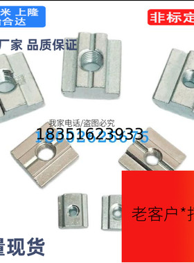 HNTT5铝型材T型HNTTV滑块HNTTZ螺母TNTB-20/30/40/45-M4 M5 M6 M8