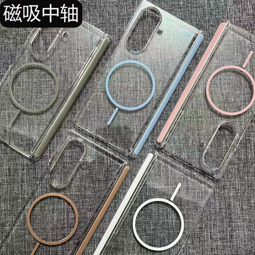 Zfold7透明磁吸中轴手机壳