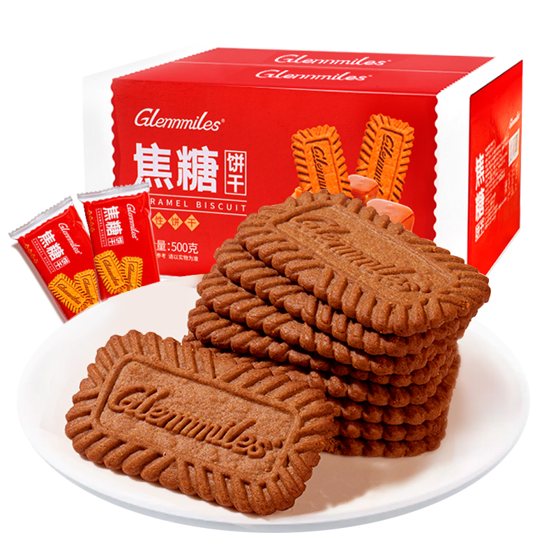 比利时风味焦糖饼干休闲零食