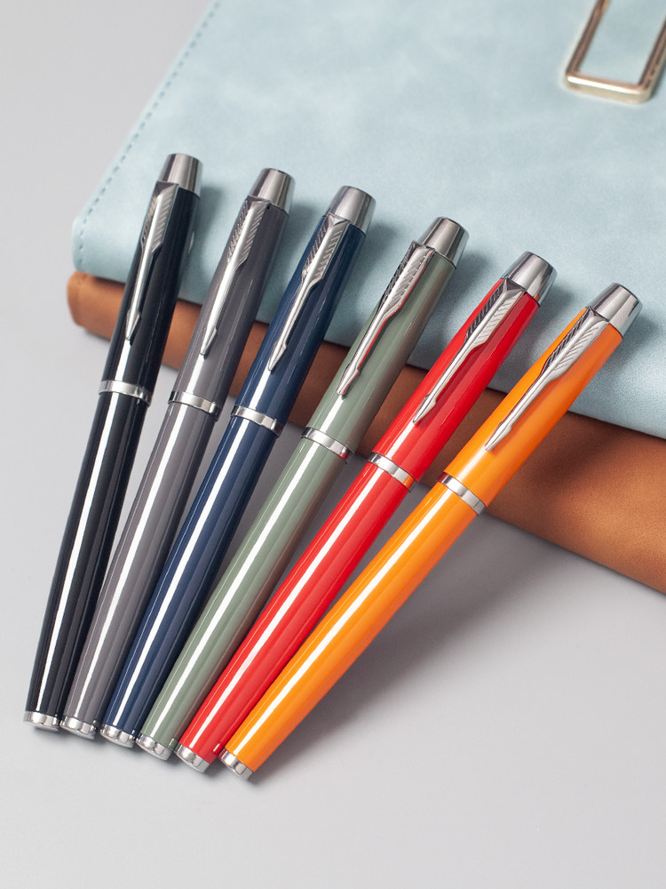 [로고 무료 각인 및 인쇄] 금속 만년필 서명 펜 맞춤형 로고 선물 상자 세트 창의적인 선물 서명 펜 광고 선물 상자 볼펜 선물용 서명 펜