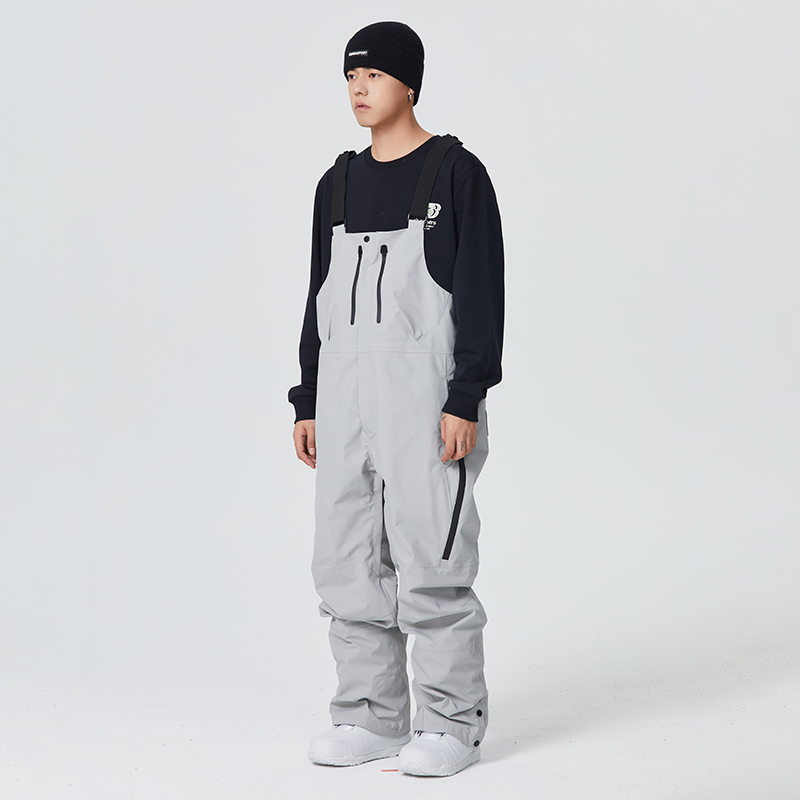 雪怡派单板滑雪裤背带裤防水雪服