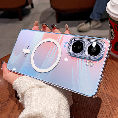 适用IQOONeo11手机壳新款超薄iqooneo10pro磁吸镜头全包Neo9S磨砂透明爱酷neo8男女简约vivo高级感硬壳