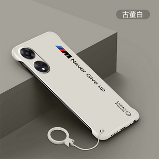 适用于OPPOA1Pro手机壳男无边框a1x网红潮牌文字简约保护套a1活力版超薄手机套PHQ110防摔磨砂硬壳高档男新款