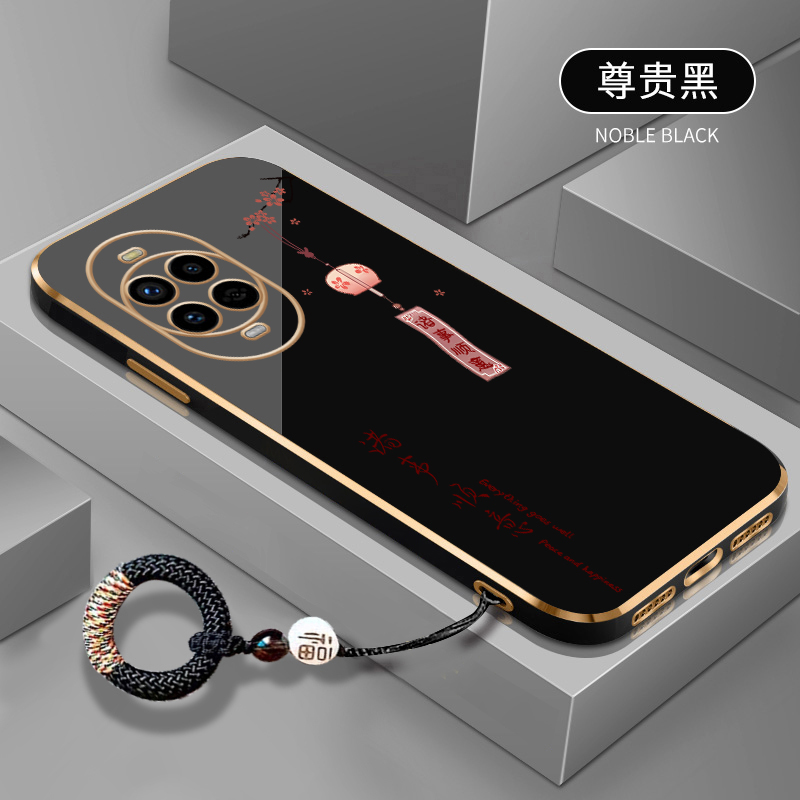 适用于华为Nova14Pro手机壳新款nnova13电镀软壳14ultra全包pro风铃诸事顺利11pro防摔网红nova12活力版外壳