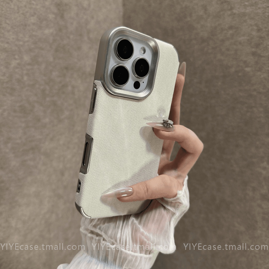 ins高颜值秋冬复古牛仔布适用于iPhone16pro新款苹果16ProMax手机壳男15高级14女13情侣ProMax防摔pro全包17