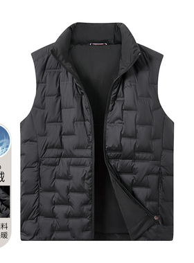 【CC家居控】AB秋季男士新款时尚轻薄保暖立领羽绒马甲D5W05900