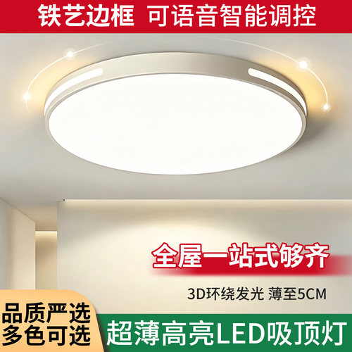 LED吸顶灯现代简约全屋智能主灯