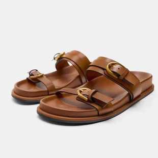 women flat slippers beach sandals 女沙滩平底凉鞋厚底凉拖鞋