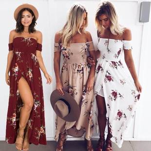 Summer Long Dress For Women Maxi Sexy Ladies Party Dresses