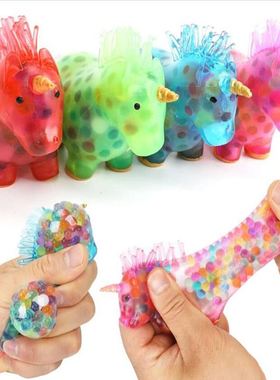 Luminous Unicorn Stress Balls Toy Squeeze Toys Stress Relief