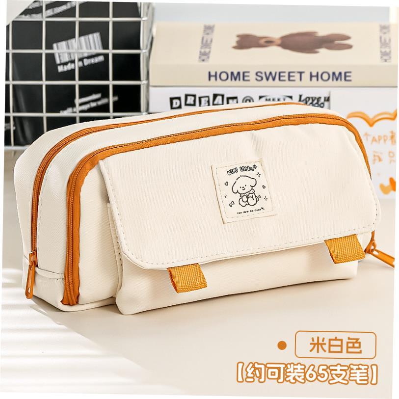 Kawaii Pencil Case Korean Pouch for Girls Large Capacity