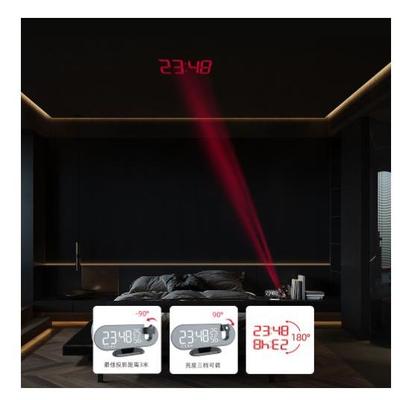 LED Digital Alarm Clock Watch Table Electronic Desktop Clock