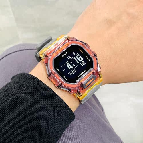 卡西欧G-SHOCK蓝牙计步防水表
