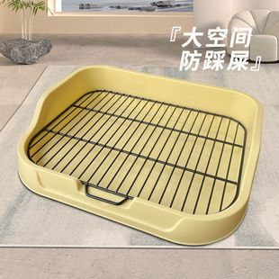 狗狗定点漏网狗厕所家用狗便盆小狗专用宠物泰迪比熊小号通用砂盆