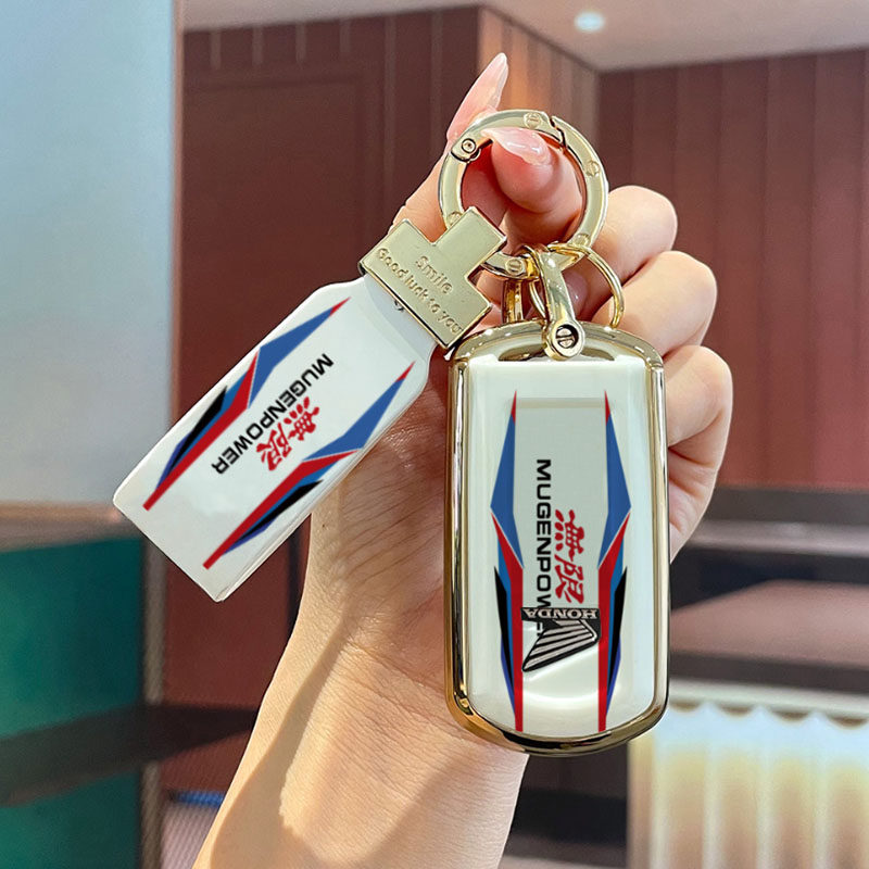 适用本田摩托车PCX160钥匙套click150 lead125车时尚遥控保护壳扣