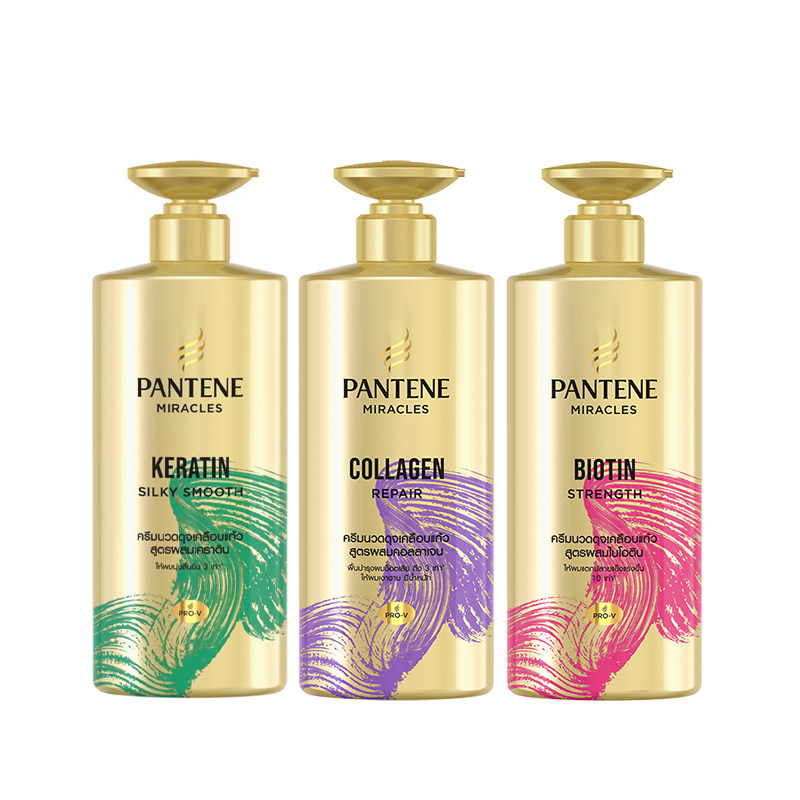 【全球购严选】 Pantene潘婷3分钟奇迹多效修护发膜级护发素 柔顺图片