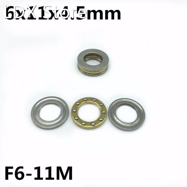 10Pcs F6-11M 6x11x4.5 mm Axial Ball Thrust Bearing plane thr