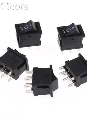 5pcs/lot ON/OFF KCD1 203 6P Boat Rocker Switch 6A/250VAC 10A