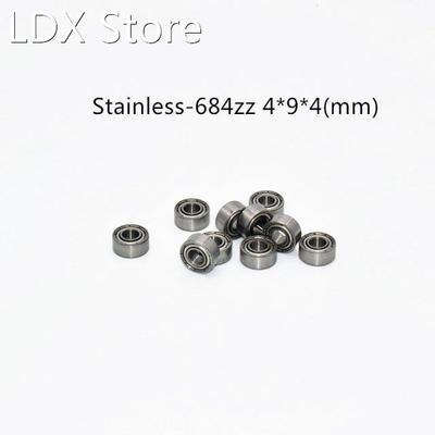 Stainless steel bearing 10PCS S684ZZ 4*9*4(mm) free shipping