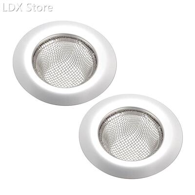2 Pcs Kitchen Sink Garbage Strainer 1.8 Inch Stainless Steel