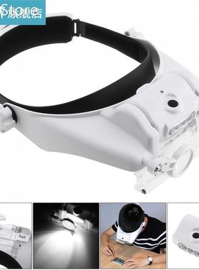 11.5X 6 Amplification Ratio Adjustable Rechargeable Headband