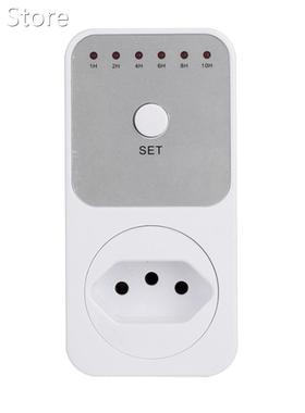 BR Plug Electricity Power Metering Socket 10Hr Timer Socket