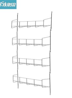 4-Layer Kitchen Seasoning RackWall Mount Spice Storage Organ