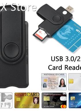 Hot Sale USB 3.0 2.0 Smart Card Reader Micro SD TF Memory ID